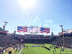 "The Star-Spangled Banner" performed before a Jacksonville Jaguars game at EverBank Stadium