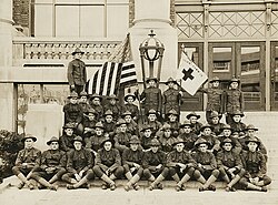 U.S. Army unit before heading to France during World War I