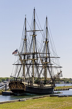 The Friendship of Salem at Salem Maritime National Historic Site in Salem, is a replica of an 18th-century East Indiaman. Salem was a major port and the spice trade was very lucrative, resulting in Salem having the highest per capita income in the United States in the early 1800s. The Friendship was owned by Jerathmeil Peirce and Aaron Waite. Peirce's mansion in Salem is preserved by the Peabody Essex Museum.