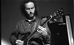 Robby Krieger at Roundhouse in London (September 1968).