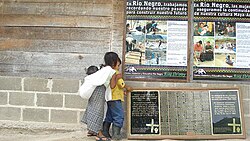 Memorial to the victims of the Río Negro massacres