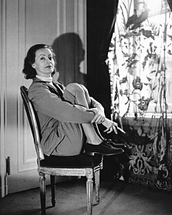 Greta Garbo photographed by Beaton, 1946