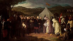 The Treaty of Wad Ras after the Hispano-Moroccan War (1859–1860) bankrupted Morocco's national treasury, forcing the Makhzen to take on a British loan.[67]