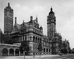 The Imperial Institute building in South Kensington, home to the university from 1900 to 1937