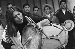 Mercedes Sosa performing in 1967