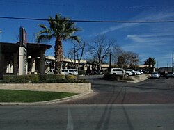 Broadway Street in Alamo Heights, an enclaved city
