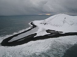 North spit of Surtsey in January 2009