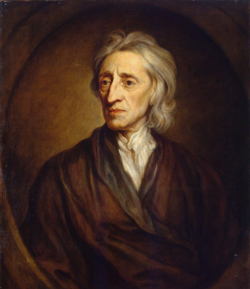 John Locke, a 17th-century British Age of Enlightenment philosopher