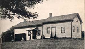 Rockefeller's birthplace in Richford, New York