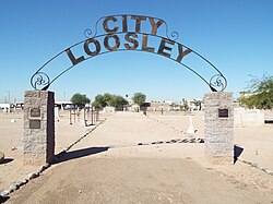 City/Loosley Cemetery entrance
