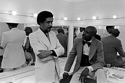 Pryor with Lou Gossett Jr. in 1978