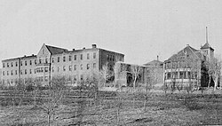 New Mexico Insane Asylum in Las Vegas, 1904