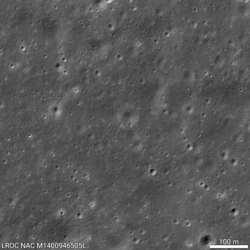 Before/after animation showing Chang'e 6 lander as photographed by the NASA's Lunar Reconnaissance Orbiter.[43]