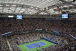 Arthur Ashe Stadium, USTA Billie Jean King National Tennis Center.