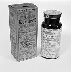 Kepler cod liver oil with malt extract