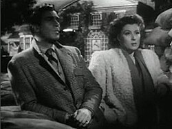 Garson and co-star Walter Pidgeon in The Miniver Story (1950), a sequel to the successful award-winning Mrs. Miniver
