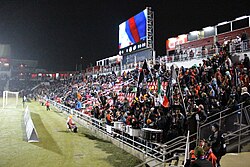 Toyota Field during the 2014 Soccer Bowl
