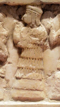Enheduanna, daughter of Sargon of Akkad, circa 2300 BC