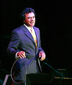 Mathis performing in 2006