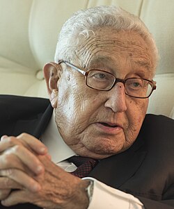 Henry Kissinger on April 26, 2016