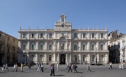 Palazzo Centrale dell'Universita, in city centre, houses the rector's office.