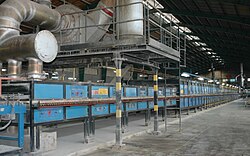 A modern tunnel kiln