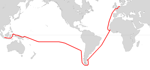 Voyage of Willem Schouten and Jacob le Maire in 1615/16