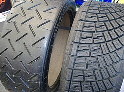 High-performance rally tires