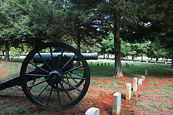 Cemetery at Stones River National Battlefield