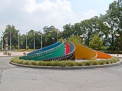Ted Berry Park in Cincinnati, Ohio