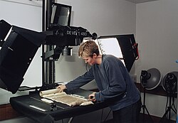Digitization at the British Library of a Dunhuang manuscript for the International Dunhuang Project