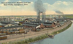 Republic Steel works c. early 1900s
