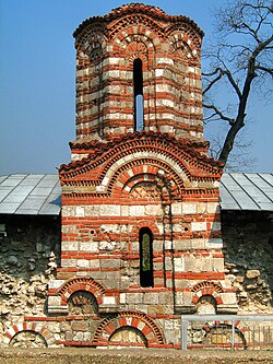 The medieval Church of Saints Peter and Paul in Nikopol