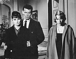 Audrey Hepburn, James Garner and Shirley MacLaine in The Children's Hour (1961)
