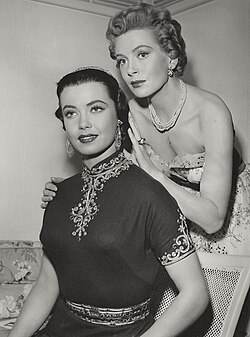 Kerr with Betta St. John (left) in Dream Wife (1953)
