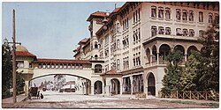 The former Hotel Green in 1900