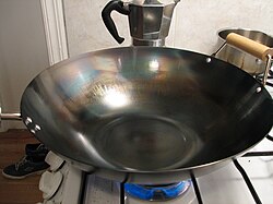An ordinary wok