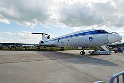Tupolev Tu-155, the first aircraft to fly solely on hydrogen
