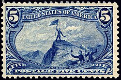 1898 Frémont commemorative stamp