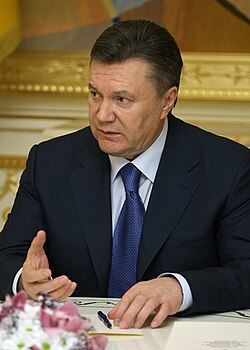 Viktor Yanukovych in April 2010