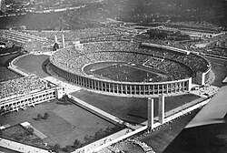 Olympiastadion in Berlin, during the 1936 Games