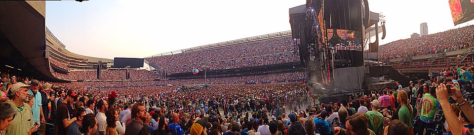 The Fare Thee Well concert at Soldier Field in Chicago on July 5, 2015