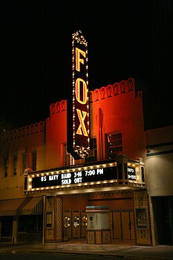 The recently restored Fox Theatre is in downtown Tucson.