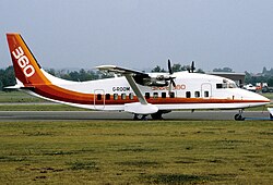 The prototype at the 1982 Farnborough Airshow