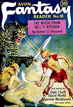 The cover of Avon Fantasy Reader magazine (number 18)