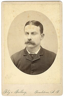 A cabinet photograph of Dr. Goodfellow by C.S. Fly, a noted Tombstone, Arizona Territory photographer