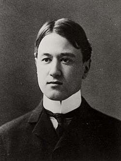 Ives's graduation portrait from Yale University, c. June 1898