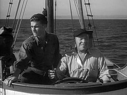 McDowall and Roland Winters in Killer Shark (1950)