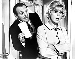 Terry-Thomas and Doris Day