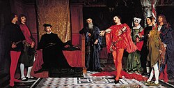 Actors before Hamlet by Władysław Czachórski (1875), National Museum in Warsaw